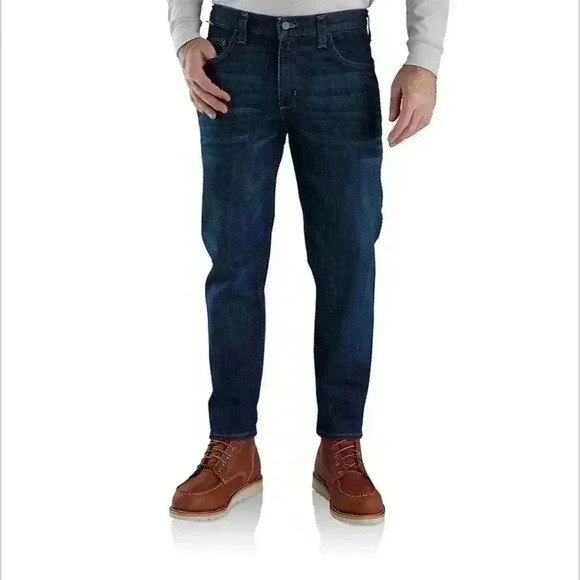 NWT Carhartt Flame Resistant Rugged Flex Relaxed Fit 5 Pocket Jean - Picture 1 of 4